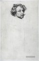 Selbst Porträt 1630 Barock Hofmaler Anthony van Dyck